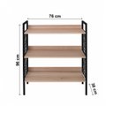 Ver imagem 3 de Estante Baixa 76cmx96cm 3 Prateleiras Beta
