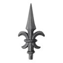 Ver imagem 2 de Kit 5 Ponta de Lança Ferro Grade Portão Muro Espadinha Nº 3