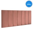 Ver imagem 2 de Cabeceira Casal Estofada Uvaia CabeCasa MadeiraOriginals Rosa