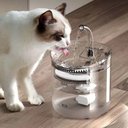 Ver mais imagens de Fonte Bebedouro Agua Gato Pet Cachorro Gatinho 2 Litros Transparente Silenciosa Usb Automatica Anima