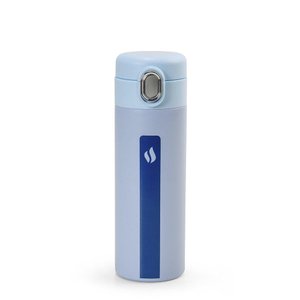 Squeeze Térmico H2o Aço Inox 350 Ml Azul Termopro