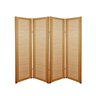 Biombo Ripado 4 Folhas c/ 08 Pezinhos - 1