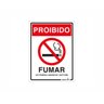 Placa Proibido Fumar 15 x 20cm - BEMFIXA - 1