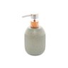Dispenser para Sabonete Líquido em Cerâmica Granilite Lines 430ml Lyor Cinza - 2