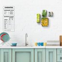 Ver imagem 2 de Abacaxi 2 - Quadros ou Placas Modulares com 4 Peças