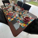 Ver imagem 4 de Kit 8 Serviços Americanos Mixta Impermeável - 35 x 45cm