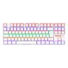 TECLADO MECANICO GAMER DAKSA BRANCO KEYBOARD SWITCH VERMELHO ABNT2 - 5