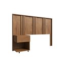 Ver imagem 5 de Cabeceira Sleep Movelove Cama Solteiro + Criado Suspenso
