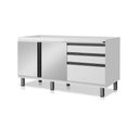 Ver imagem 1 de Gabinete Cozinha Mdf 1,44m Elegance com 6 Pés Pré-montado:branco