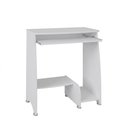 Ver imagem 1 de Mesa para Computador Elegante para Estudo e Trabalho com Estilo Contemporaneo Branco Pixel