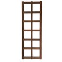 Ver imagem 2 de Treliça Jardim Vertical Eucalipto 30x90 cm Stain Nogueira