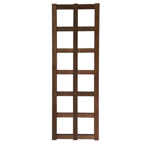Treliça Jardim Vertical Eucalipto 30x90 cm Stain Nogueira