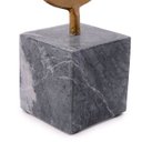 Ver imagem 3 de Escultura Love Dourada com Base de Mármore 10,5x22x10,5 Cm