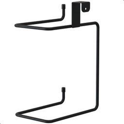Porta Papel Higiênico Caixa Acoplada Suporte Preto Arm - 6