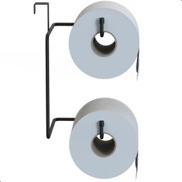 Porta Papel Higiênico Caixa Acoplada Suporte Preto Arm - 3