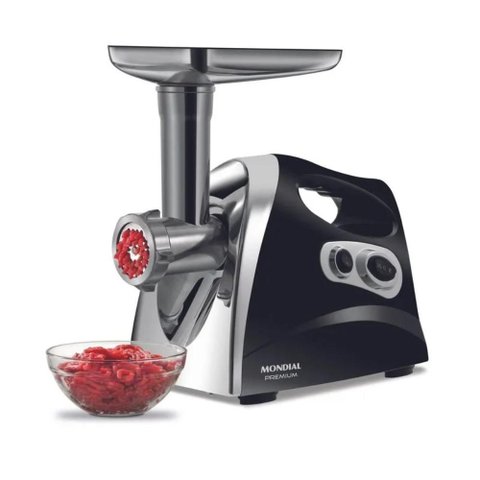 Moedor de Carne Elétrico Mondial Mc-03 Premium - 110v