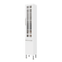 Ver imagem 2 de Paneleiro Simples Modulado com Vidro Fidelitá Viena 35cm 2 Portas
