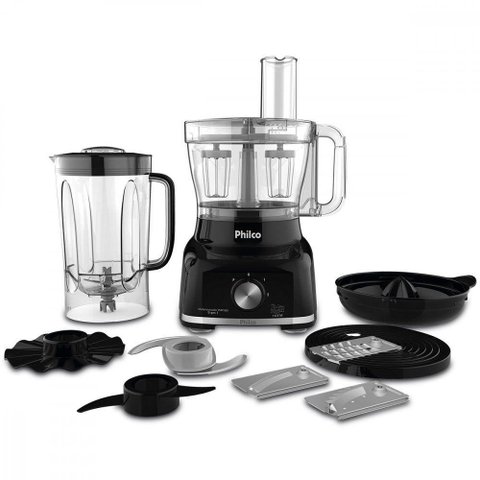 Multiprocessador Philco 1400w Pmp1600 Preto 220v