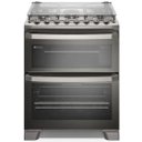 Ver imagem 1 de Fogão Electrolux Fe5dc 5 Bocas Duplo Forno Perfectcook360 Cinza Fogão Electrolux Fe5dc 5q Duplo Forn