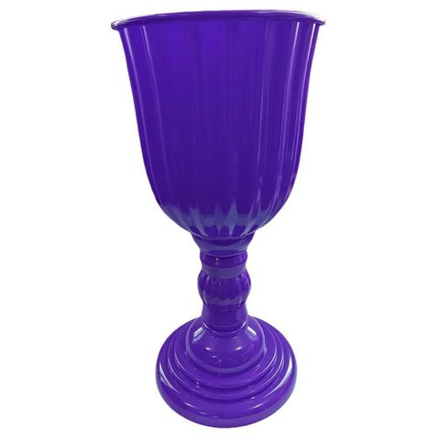 Vaso Decorativo Dubai Grande Roxo - 18,5cm X 40cm