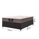Ver imagem 2 de Cama Box Baú Casal Gazin Colchão com Espuma 138x188x58cm Camboriú Marrom