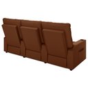 Ver imagem 7 de Poltrona do Papai Reclinável Mallie 3 Lugares Baú Usb Fh9 Veludo Terracota - Mpozenato