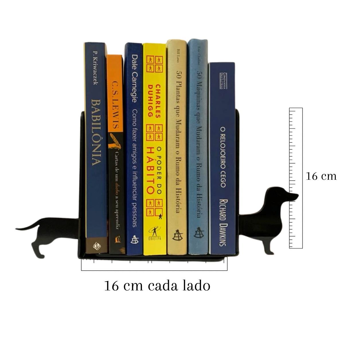 Aparador Porta Livros Pet Cachorro em Acrílico Geek Marketplace - 3