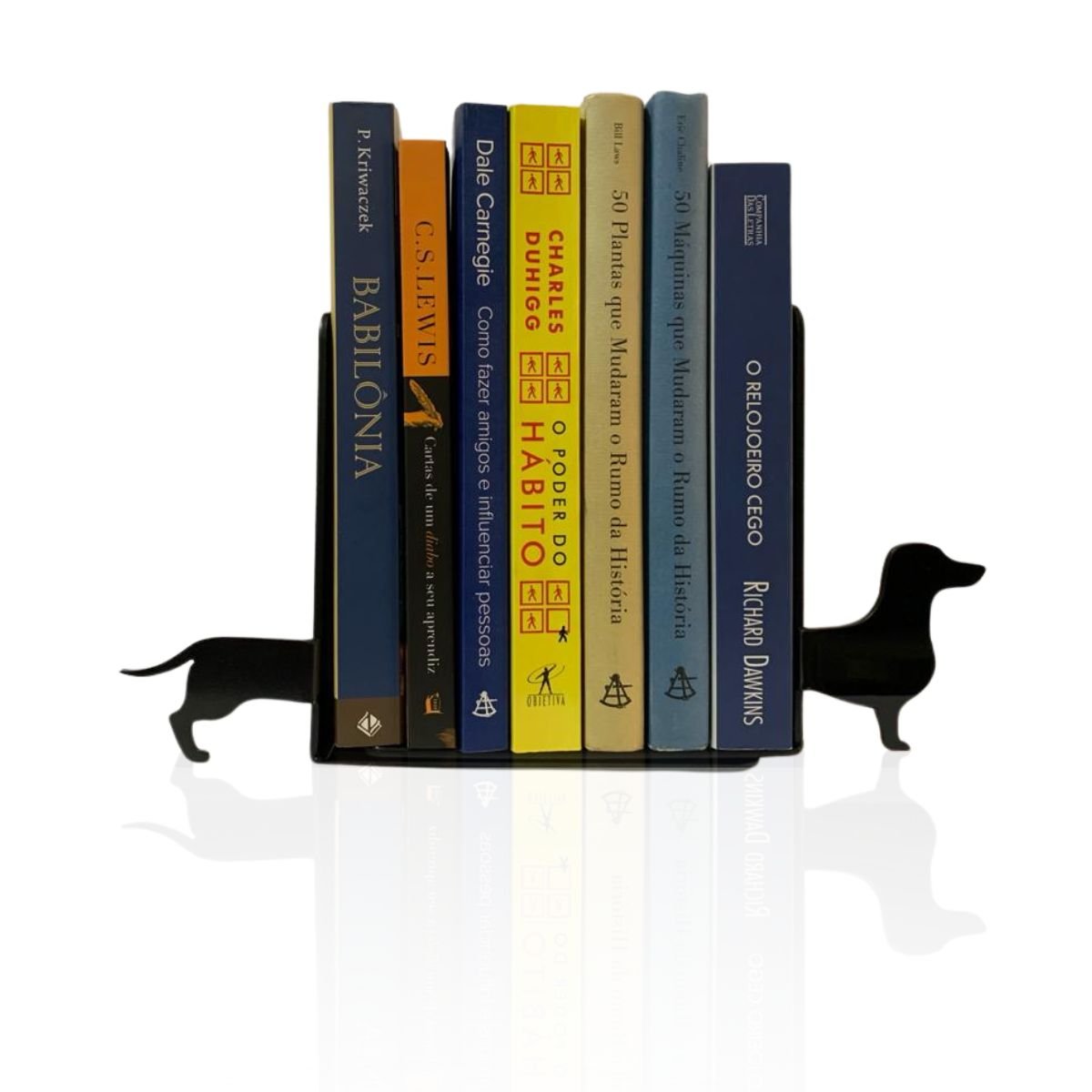 Aparador Porta Livros Pet Cachorro em Acrílico Geek Marketplace