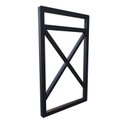 Ver imagem 2 de Suporte para Prateleira Estilo Industrial 04 Un. Preto