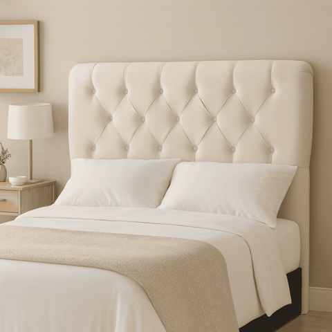 Cabeceira Casal Cama Box Estofada Cristal 140 Cm Veludo