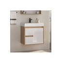 Ver imagem 1 de Gabinete para Banheiro Clarice 60 Cm - Fabribam Gabinetes