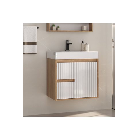 Gabinete para Banheiro Clarice 60 Cm - Fabribam Gabinetes