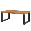 Ver imagem 2 de Mesa de Centro 100% MDF 89,5x53cm Industrial Marrom