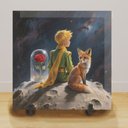 Ver imagem 2 de Quadro Azulejo Decorativo de Mesa o Pequeno Principe