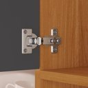 Ver imagem 6 de Kit Nápoles 6 Portas 1 Vidro 1 Gaveta Cinamomo/grafite