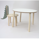 Ver imagem 2 de Conjunto de Mesa com Uma Cadeira Infantil Dinossauro