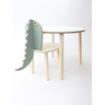 Conjunto de Mesa com Uma Cadeira Infantil Dinossauro - 1
