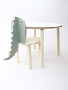 Ver imagem 1 de Conjunto de Mesa com Uma Cadeira Infantil Dinossauro