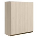 Ver imagem 1 de Armario Aereo 2 Portas MDF 80x90 cm Kali 119846 Bianco Toq Nicioli