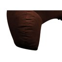 Ver imagem 2 de Travesseiro Espuma Dino Veludo Brown (60x50x75) - Ortobom