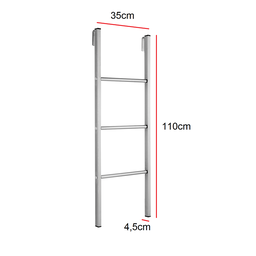 Escada para Beliche de Fácil Instalação Altura 110cm Schmitt - 2