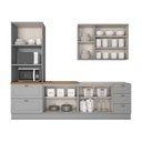 Ver imagem 3 de Cozinha Completa 4 Peças Amy Casa 812 MDF Torre Quente Cooktop Americana Modulada 271,5cm