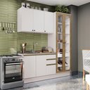 Ver imagem 1 de Cozinha Compacta Celeste Kappesberg 100% Mdf Branco 192cm