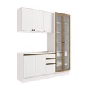 Ver imagem 2 de Cozinha Compacta Celeste Kappesberg 100% Mdf Branco 192cm