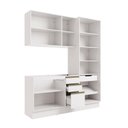 Ver imagem 3 de Cozinha Compacta Celeste Kappesberg 100% Mdf Branco 192cm