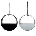Ver imagem 4 de Nicho Vaso Decorativo de Parede Redondo Kit 2 Peças