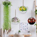 Ver imagem 6 de Nicho Vaso Decorativo de Parede Redondo Kit 2 Peças