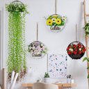 Ver imagem 2 de Nicho Vaso Decorativo de Parede Redondo Kit 2 Peças
