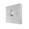 Guarda-Roupa Casal com Espelho 6 Portas 4 Gavetas Lages Docelar - 3