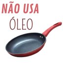 Ver imagem 3 de Panela Frigideira Antiaderente Cerâmica 24cm Frita sem Óleo